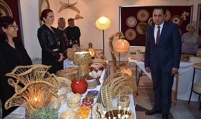 Şehit yakınları ve gazilerin el emeği ürünleri sergilendi