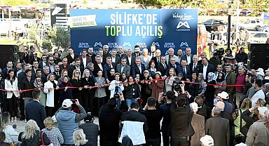 Silifke'de 3 projenin toplu açılışı yapıldı