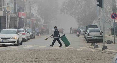 Sındırgı'yı sis sürücüleri zorladı