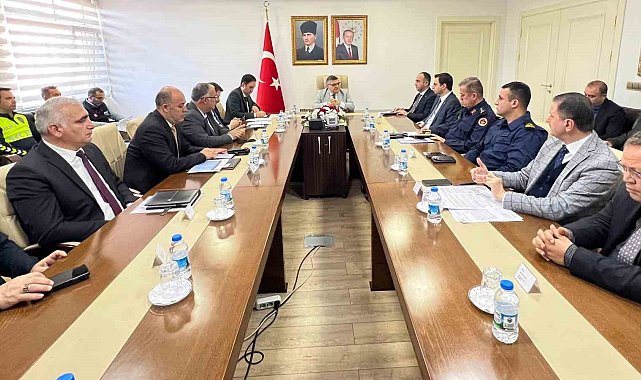 Sinop'ta kış mevsimi trafik tedbirleri toplantısı
