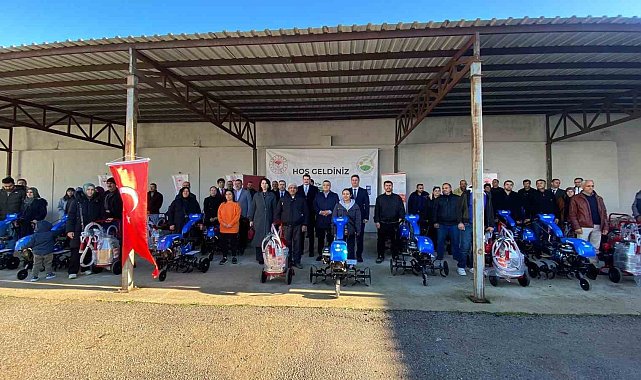 Sinop'ta üreticiye yüzde 100 hibeli makine desteği