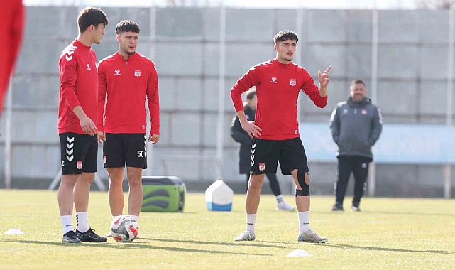 Sivasspor'da Aliağa FK maçı hazırlıkları başladı