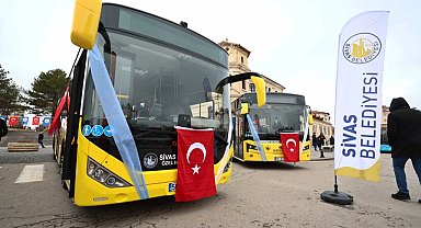 Sivas'ta ulaşım filosu güçleniyor