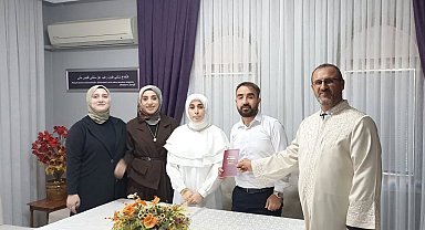 Söke Müftülüğü'nde 2025 yılında 100 çift 'evet' dedi