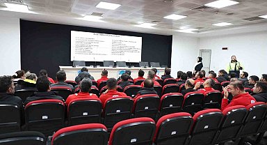 Spor A.Ş. personeline iş sağlığı ve güvenliği eğitimi