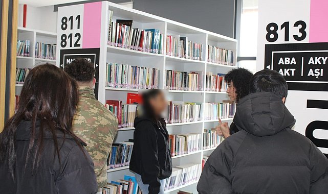 Suça sürüklenen çocuklar kütüphanede yeni hikayeler keşfetti