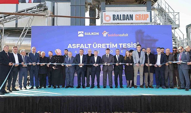 Sultanbeyli'de asfalt üretim tesisi açıldı