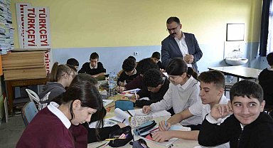 Sultanhisar Kaymakamı Ateş, öğrencilerle bir araya geldi