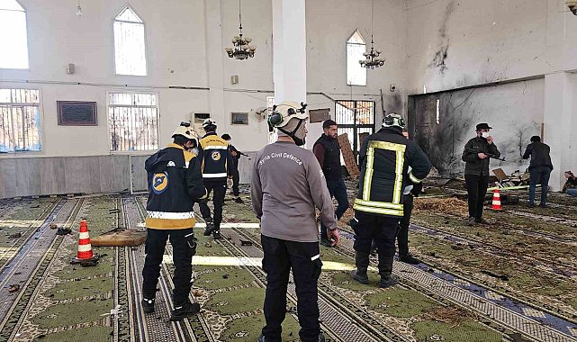 Suriye'de cami patlamasında can kaybı 8'e yükseldi