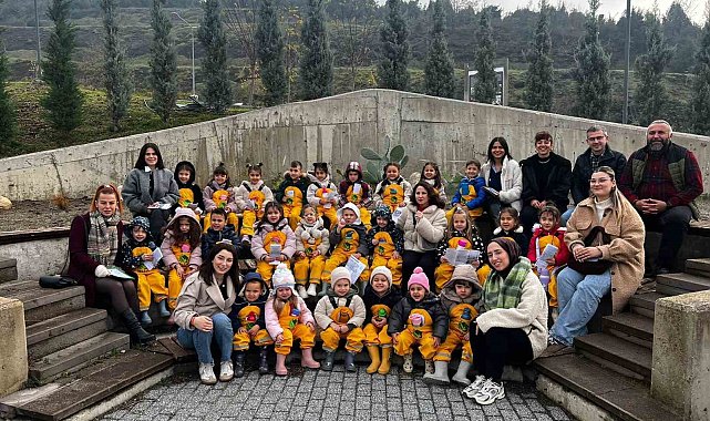 Süs ve Tıbbi Bitkiler Botanik Bahçesi minik ziyaretçilerini ağırladı