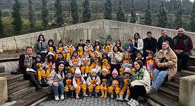 Süs ve Tıbbi Bitkiler Botanik Bahçesi minik ziyaretçilerini ağırladı