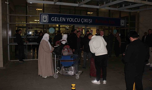 Suudi Arabistan'dan Şırnak'a ilk uçak seferi gerçekleşti