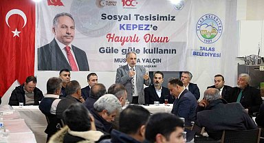 Talas'ın muhtarları Kepez'de buluştu