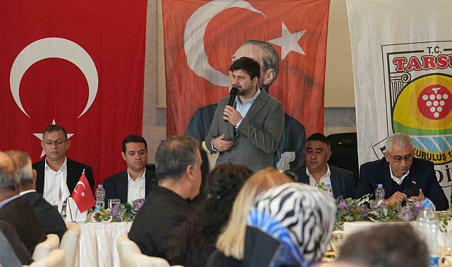 Tarsus Belediyesi ve MESKİ muhtarlarla değerlendirme toplantısında buluştu
