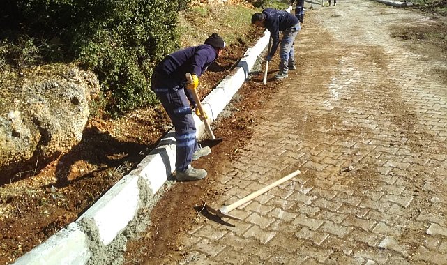 Tavas Belediyesi Fen İşleri Müdürlüğünde çalışmalar tüm hızıyla devam ediyor
