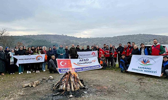 Tavşanlı'da Sarıkamış şehitleri için anlamlı vefa