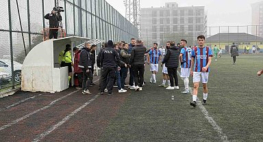 Tekirdağ Süper Amatör Lig'de saha karıştı, 5 kırmızı kart çıktı