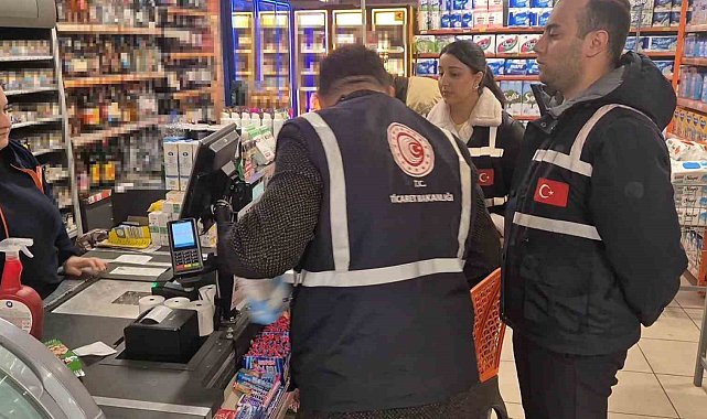 Tekirdağ'da marketlere denetim