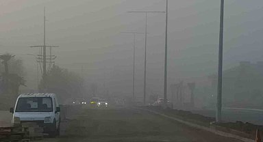 Tekirdağ'da sis etkili oldu