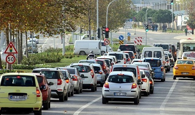 Tekirdağ'da trafiğe kayıtlı araç sayısı 381 bin 389'a ulaştı