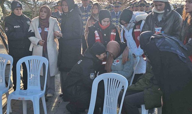 Teröristlerle çıkan çatışmada şehit olan Yasin Koçyiğit, Ankara'da son yolculuğuna uğurlandı