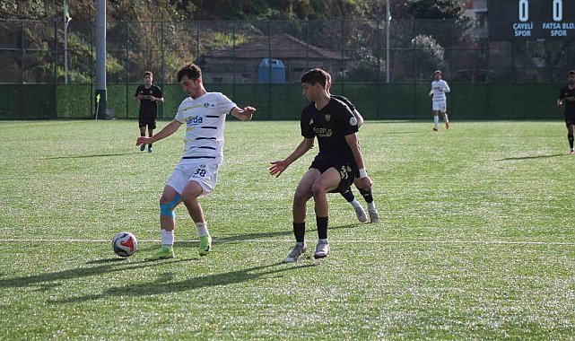 TFF 3. Lig: Çayelispor: 0 - Fatsa Belediyespor: 0