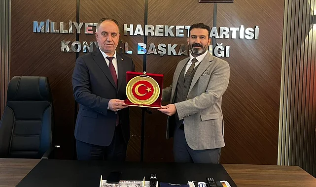 Ticarette Birlik Topluluğu'ndan MHP Konya'ya ziyaret