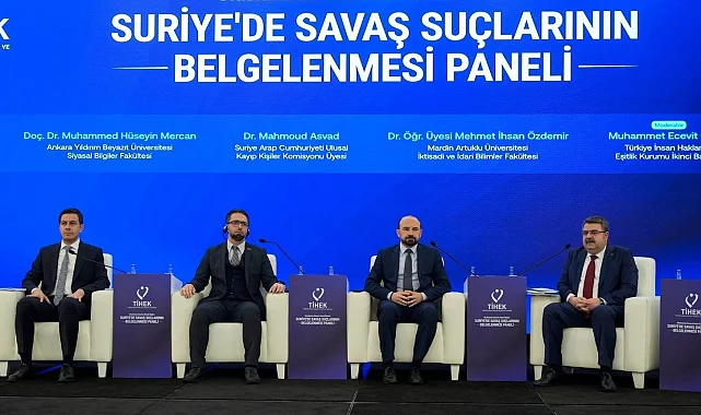 TİHEK'ten Suriye'deki insan hakları ihlallerine kapsamlı rapor