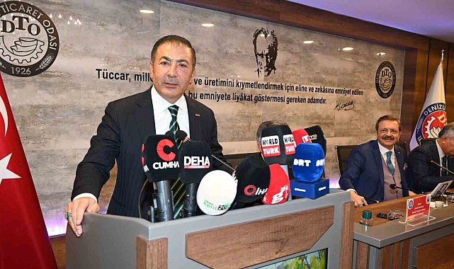 TOBB Başkanı Hisarcıklıoğlu'ndan DTO Başkanı Erdoğan'a övgü üstüne övgü