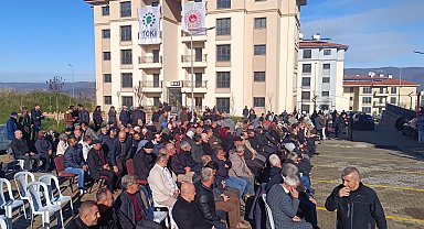 TOKİ'nin 105 sosyal konutu Pazaryeri'nde hak sahiplerine teslim edildi