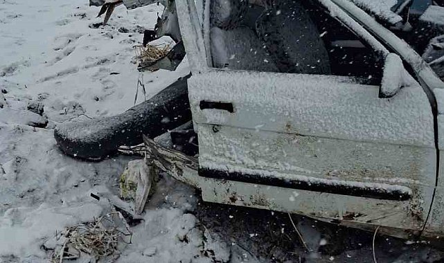 Tomarza'da trafik kazası: 2 yaralı