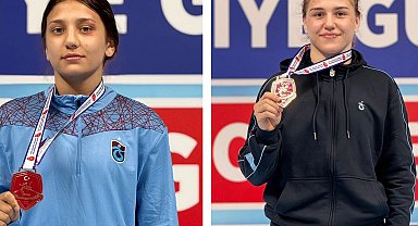 Trabzon Büyükşehir sporcularından madalya yağmuru