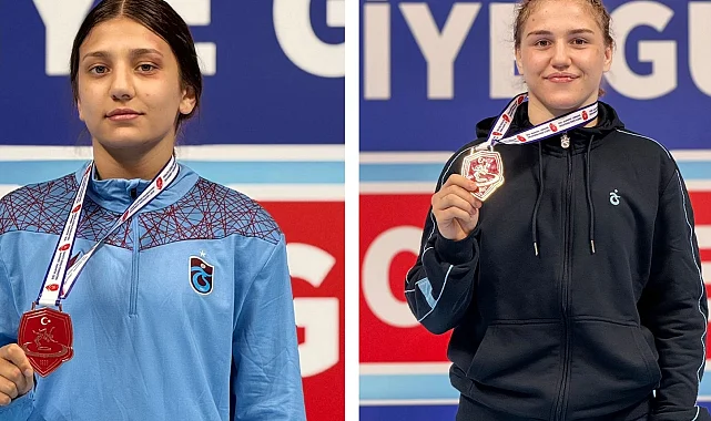 Trabzon Büyükşehir sporcularından madalya yağmuru