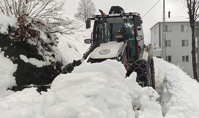 Trabzon Büyükşehir'in kış mesaisi başladı