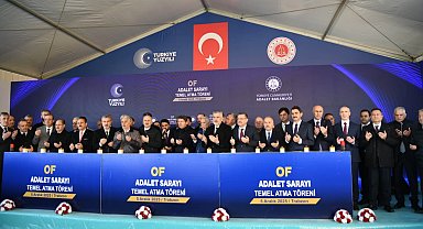 Trabzon Of'ta Adalet Sarayı temeli atıldı