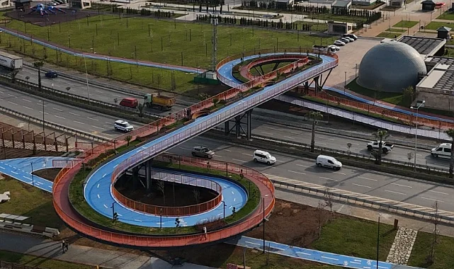 Trabzon'da ekolojik köprü tamamlandı