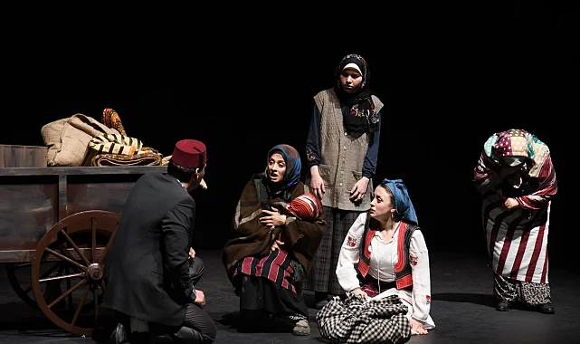 Trabzon'da 'Muhacirlik' oyunu prömiyer yaptı