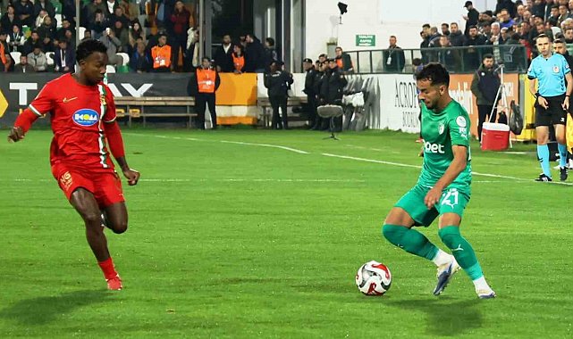 Trendyol 1. Lig: Bodrum FK: 0 - Amed SF: 0
