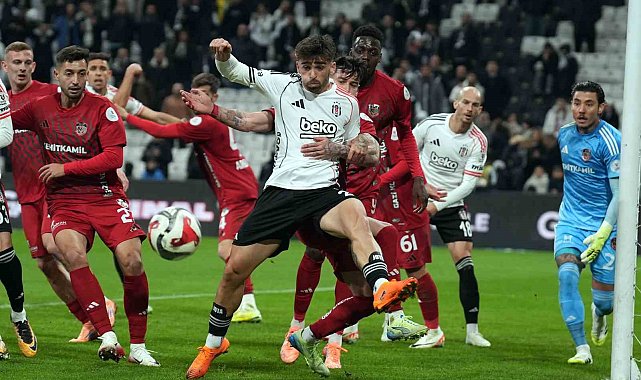 Trendyol Süper Lig: Beşiktaş: 1 - Gaziantep FK: 1