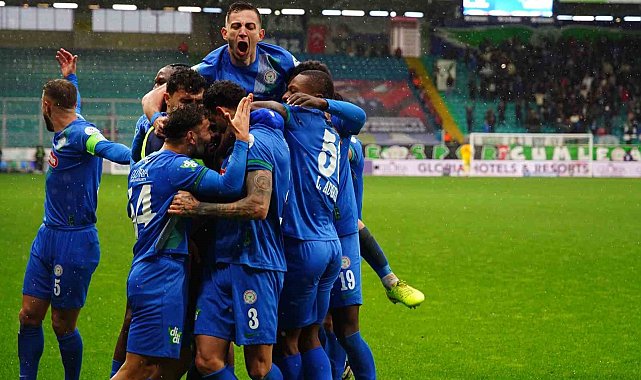 Trendyol Süper Lig: Çaykur Rizespor: 3 - Eyüpspor: 0