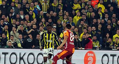 Trendyol Süper Lig: Fenerbahçe: 1 - Galatasaray: 1