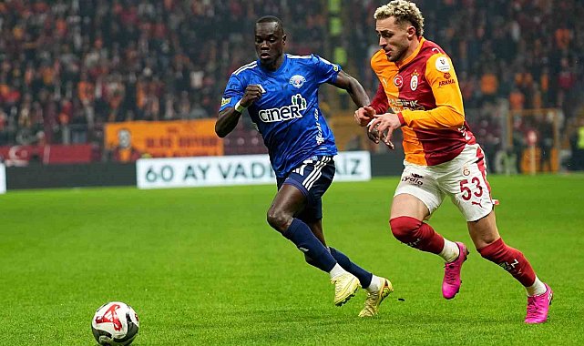 Trendyol Süper Lig: Galatasaray: 3 - Kasımpaşa: 0