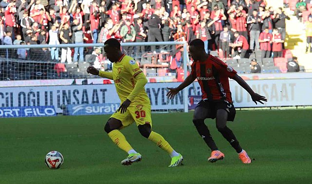 Trendyol Süper Lig: Gaziantep FK: 0 - Göztepe: 0