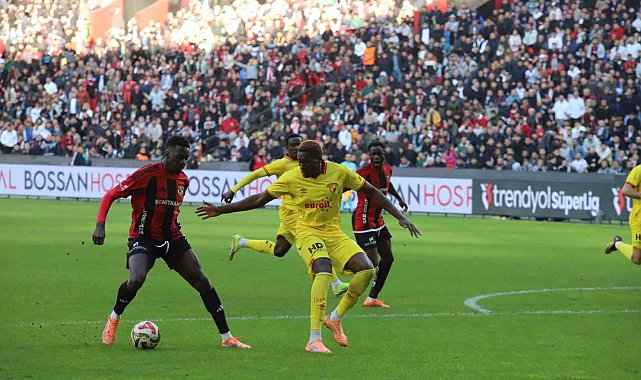 Trendyol Süper Lig: Gaziantep FK: 0 - Göztepe: 1