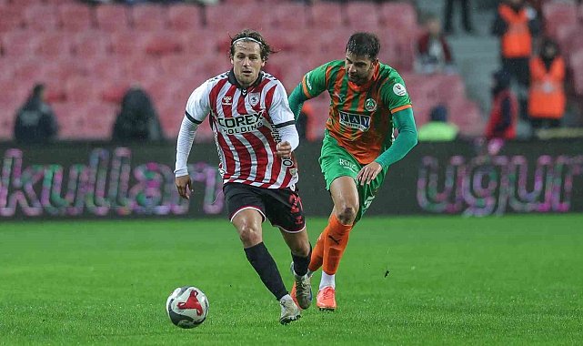 Trendyol Süper Lig: Samsunspor: 1 - Alanyaspor: 1