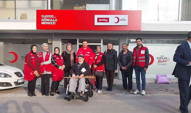 Türk Kızılay Palandöken Şubesi yine yürekleri ısıttı