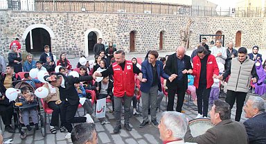 Türk Kızılay'ından Cizre'de engellilere anlamlı etkinlik