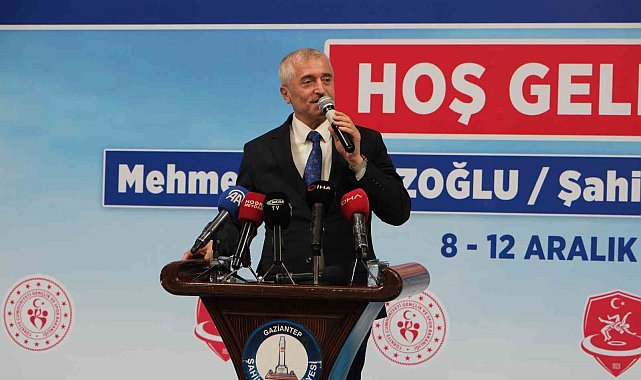 Türkiye Güreş Şampiyonası Gaziantep'te başladı