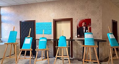 Türklerin tarih boyunca kullandığı alfabeler Denizli'de sergilendi