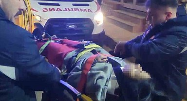 Üçüncü kattan ikinci katın balkonuna düşen çocuk ağır yaralandı